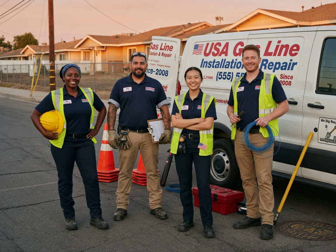 Gas Line Installation company in Alsen, ND